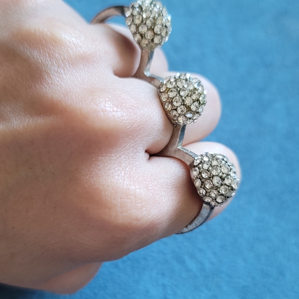 Y2K knuckel Ring